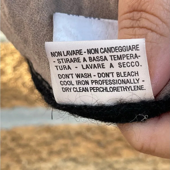 Alessandro dell ‘acqua mohair sweater cardigan 42/2 - Picture 9 of 10